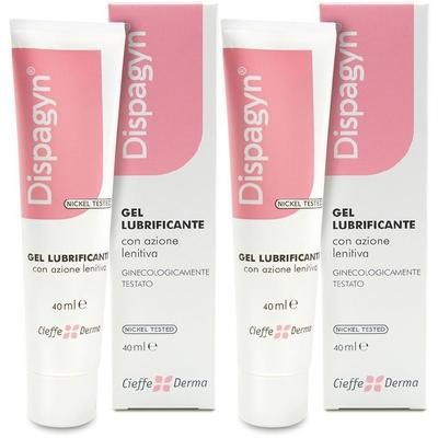 Dispagyn Gel Lubrificante Con Azione Lenitiva Set da 2 2x40 ml vaginal