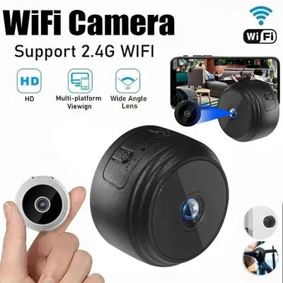 720P HD A9 Mini IP WiFi Camera Wireless Indoor Outdoor Intelligent Home Security Monitor with Mobile Remote Application