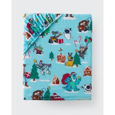 Pixar Christmas Village Fitted Crib Sheet - Standard