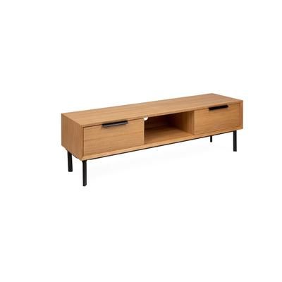 Mobile TV in rovere massello naturale