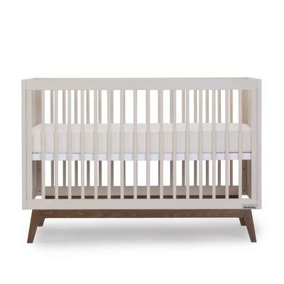 dadada Soho 3-in-1 Convertible Crib - Almond Milk / Walnut