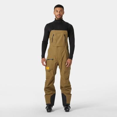 Helly Hansen Men's Ridge Infinity Shell Bib 2.0 Brown 2XL
