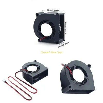 A3PC 50x50x20mm 24V Cooling Fan Replacement Double Bearing Cooling Fan 3D Printer Cooling Radiator Fan for AD 5M 3D Printer