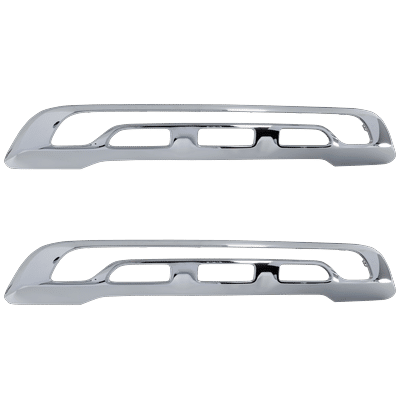Replacement Bumper Trim Chrome, Front, Driver & Passenger Side, 1-year unlimited-mileage warranty SET-RM01590042Q-2