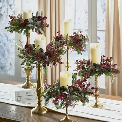 Bakersfield Candle Rings, Set Of Five - Grandin Road