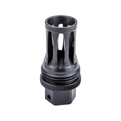Kgm Suppressors Quick Detach Flash Hider Black Nitride Steel 3/4"x24 Threads A-QD-FH-S-3M
