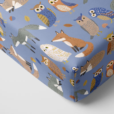 Twilight Pals Fitted Crib Sheet - Standard