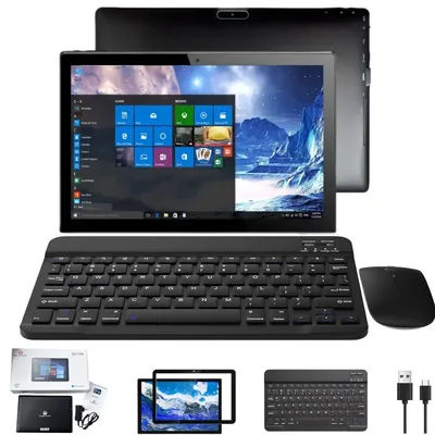 10.1 INCH 4GB DDR RAM 32GB ROM WINDOWS 10 Pro Dual Cores 64 Bit Tablet PC MLT10W Intel Celeron N4000 1280 x 800 IPS G+P