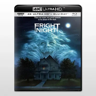 Fright Night 4K UHD Blu-ray 1985 Disc, Atmos, English Chinese characters, Dolby Vision
