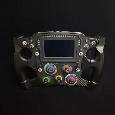 PC FORMULA Game Steering Wheel Racing Game Simulator with 4.3-inch Touchable High-Definition Screen For Fanatec SIMAGIC MOZA