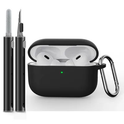 For AirPods Pro 3 Case Cover with Cleaner Kit,Soft Silicone Protective Case for Apple AirPod Pro 3nd 2025 Generation Case