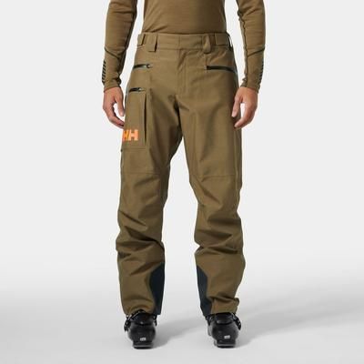 Helly Hansen Men's Garibaldi 2.0 Classic Freeride Ski Trousers Brown 2XL