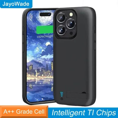 Boîtier de batterie 10000Mah pour iphone 16 Plus 17 Air 15 14 13 Mini 12 11 Pro Max X XS XR XS 6 6S 7 8, boîtier de chargeur de batterie, batterie externe