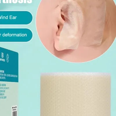 Correcteur d'oreille en Silicone pour bébé, 1 rouleau, correcteur d'oreille saillante pour nourrissons, correcteur esthétique d'oreille pour enfants, Patch autocollant, soins des oreilles