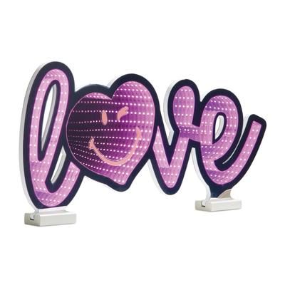 SmileyWorld(R) Love Ekkolight 23.5"L by Melrose in Pink (Size OS)