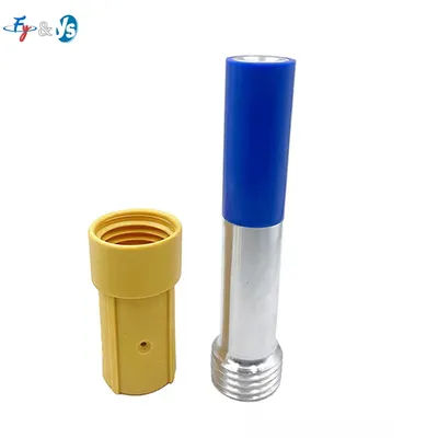 Buse de pistolet de sablage en carbure cémenté Venturi à dents grossières pour Machine de sablage à haute pression, diamètre intérieur 5-12mm