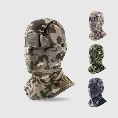 Masque de Camouflage, cagoule de cyclisme, couverture complète, casquette en Lycra à séchage rapide, Protection solaire d'été Ultra UV, Ski en plein air, chasse