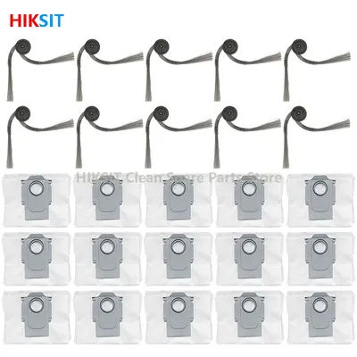 Accessories For Roborock Q7 M5 / Q7 L5 / Q7 TF / Q10 S5 / Q10 X5 / Q10 PF / Q10 VF / Q8 / Q8 Max Pro Plus Side Brush Dust Bag