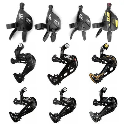 LTWOO A5 A7 AX11/12 9 10 11 12 Speed Groupset Rear Derailleur Right Trigger Shifter GS SGS Medium Long Cage Leg For Shimano
