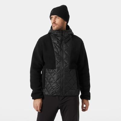 Helly Hansen Men's Stowe Hooded Hybrid Jacket Black M