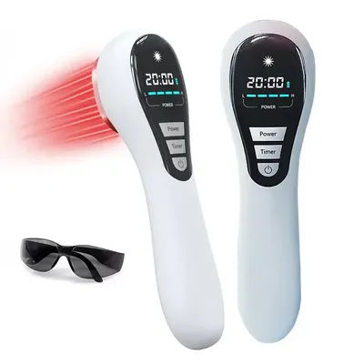 NEW 650nm 808nm Low Level Laser Red Light Therapy Device Cold Laser Arthritis Physical Therapy Equipment Pain Relief Health Care