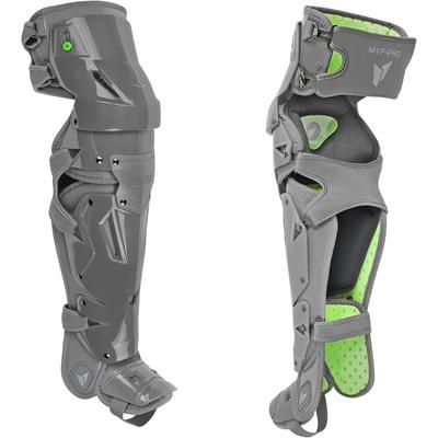 All Star MVP PRO Youth Baseball Catcher's Leg Guards Graphite