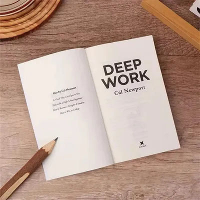 【IN STOCK】Deep Work English Book By Cal Newport Rules for Focused Success In A Distracted World Leadership & Motivation Books