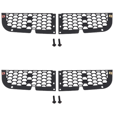 Replacement Bumper Trim, Front, Driver & Passenger Side, 1-year unlimited-mileage warranty SET-RF01590021-HD-2