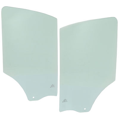 JC Whitney Door Glass, Front, Driver & Passenger Side, 1-year unlimited-mileage warranty SET-JF480145