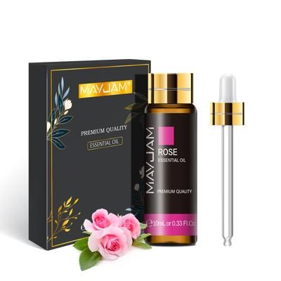 Pure Plant Essential Oil For Humidifier Diffusers, Tea Tree, Rose, For Bedroom Or Living Room grapefruit 10ml