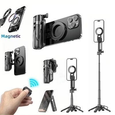 P15MiNi C Magnetic Selfie Stick With 360 Rotation And Wireless Remote P15MiNi C Magnetic Selfie Stick With 360 Rotation And Wireless Remote