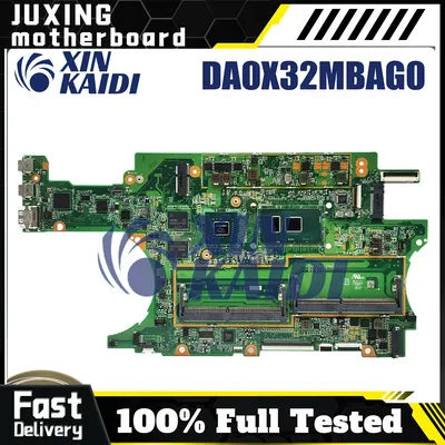 DA0X32MBAG0 For HP Spectre Spectre X360 15-BL DA0X32MBAG0 Notebook Motherboard i3 i5 i7 CPU Laptop Mainboard