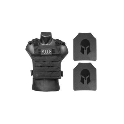 AR500 Body Armor Level III Tactical Response Kit Base Coat Coyote Brown Medium-Extra Large SAS-AR500PKG-TRK-CB-ATC-KIT