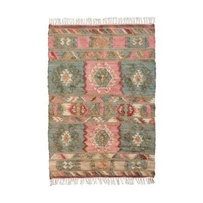 Tappeto in cotone multicolore 120x180