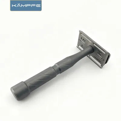 KAMPFE Titanium Vintage Budget Safety hair trimmers quality razor Women's hair removal tools gifts shaver Face Razor