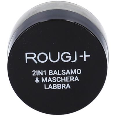Rougj+ 2 in 1 Balsamo e Maschera Labbra 01 Coconut 10 ml Protezione pe