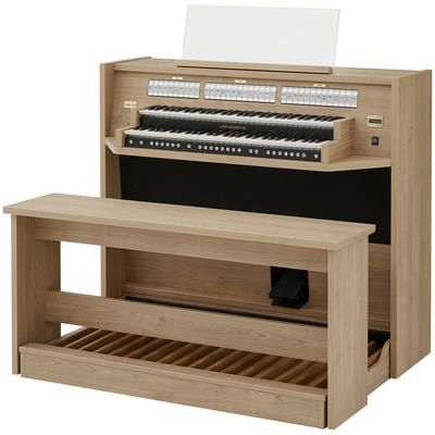 Johannus Studio 260, Fine Oak Concave