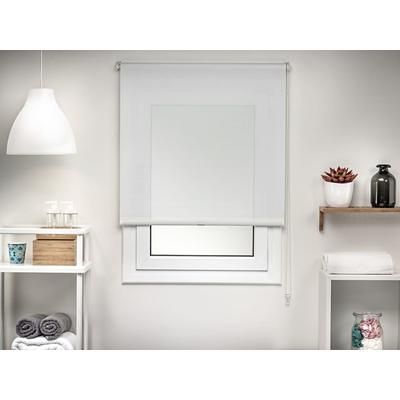 Tenda a rullo senza foratura bianca 72 x 190 cm