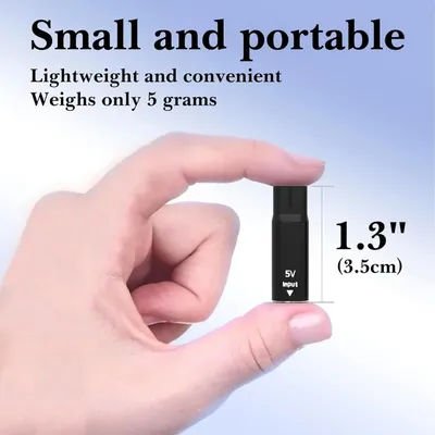 5V Type C PD to DC Power Adapter Converter for Philips Shaver Razor Electric Hair Clipper Fast Charge Connector Beard Trimmer