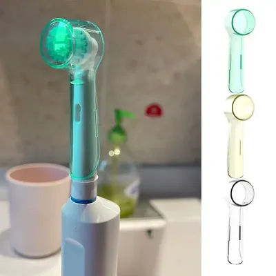 Housses anti-poussière pour brosse à dents électrique, compatibles avec Braun Oral B, têtes de rechange rondes, série Protector
