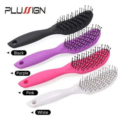 Quick Dry Wave Brush Cute Hair Detangler Brush Promotes Hair Growth & Eliminates Breakage Massage Hairbrush Professional Comb