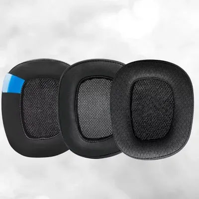 Coussinets d'oreille pour casque de jeu Logitech G533 G633 G935, G231, G433, G533, G633, G635, G933, G935, protège-oreilles en tissu maillé avancé