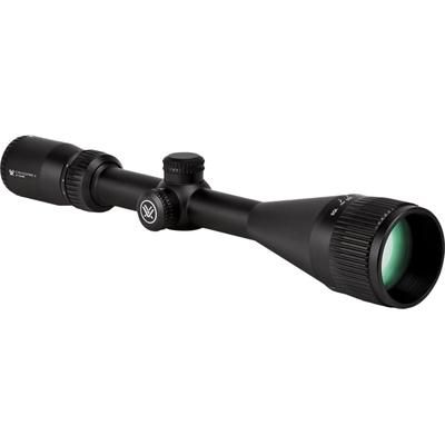 Vortex Crossfire II AO 4-12x50mm Rifle Scope 1in Tube Second Focal Plane Black Hard Anodized Non-Illuminated Dead-Hold BDC Reticle MOA Adjustment
