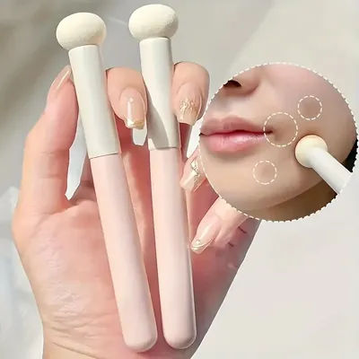 Mushroom concealer Sponge foundation make-up Sponge Eye concealer Brush Applicable to face, nose, eyelids, novice concealer Brus