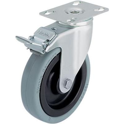 Roul Piv+fr D125mm F100kg Platine Moyeu B Ille Bdg Cc - Blickle