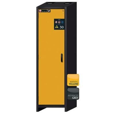 Armoire De Sécurité Q30 56cm Jaune Tiroirs Inox - Asecos