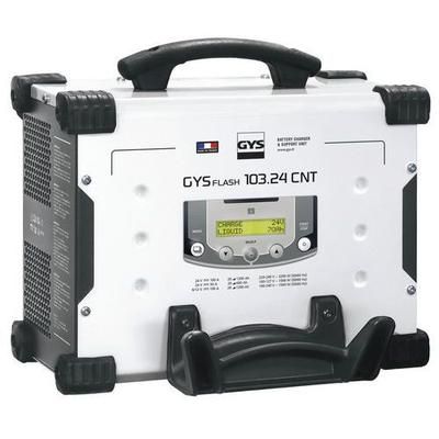 chargeur de batterie gysflash 103.24 cnt fv (câbles 5 m)