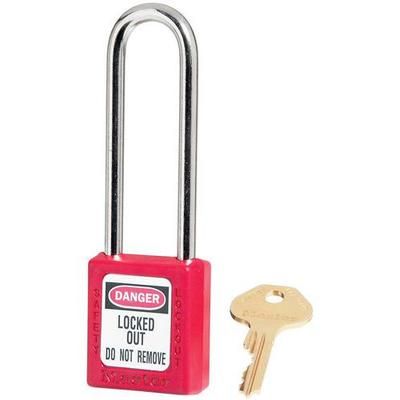 Cadenas De Consignation - Anse Acier Haute - Rouge - Master Lock