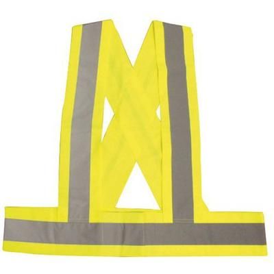 baudrier réfléchissant jaune fluo - manutan