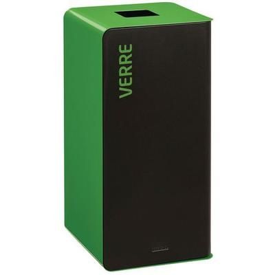 Borne De Tri 40 L Cubatri Sans Serrure Gris Manganèse Vert - Rossignol Pro